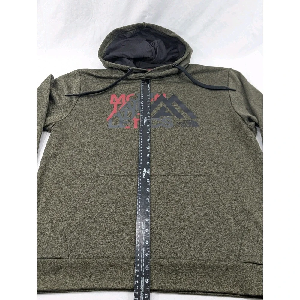 The North Face Mountain Athletics Hoodie Sweatshirt Olive Drab‎ Green Size L